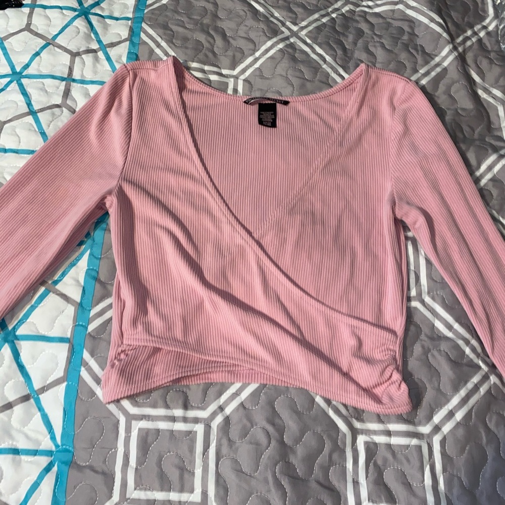 Pink Victoria secret crop top